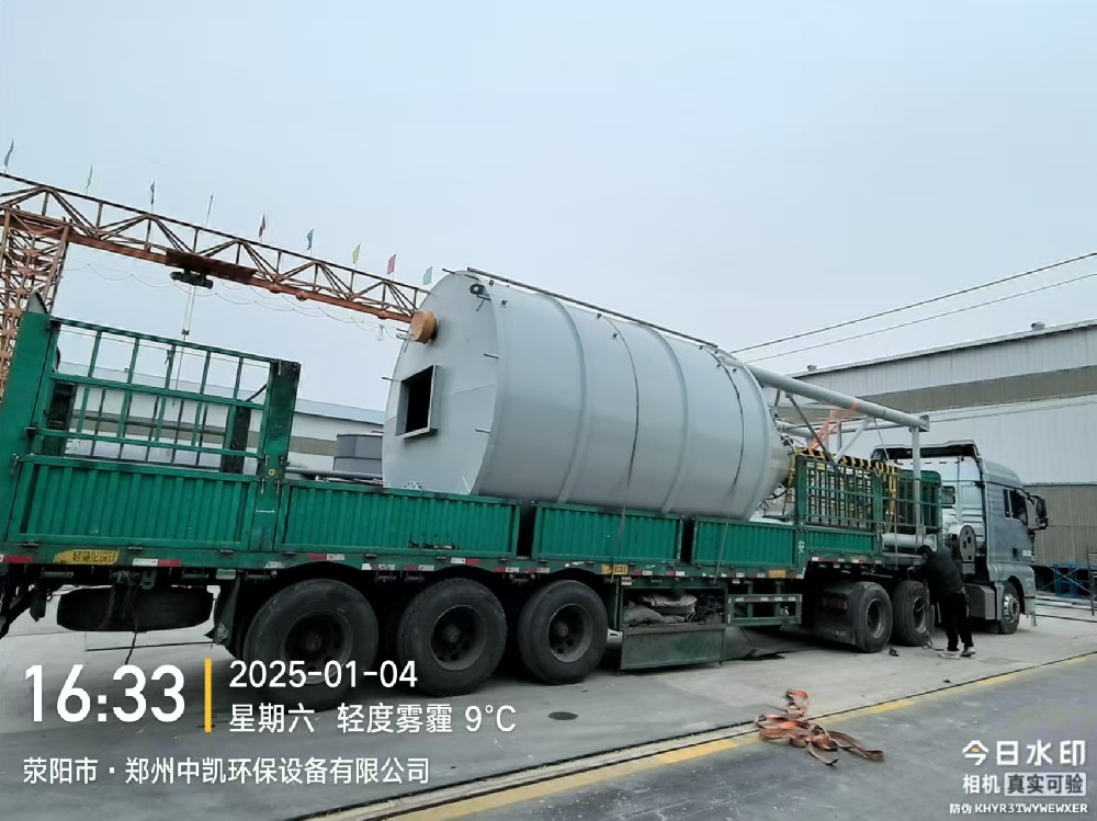 深圳2套40m3石灰料倉發(fā)貨